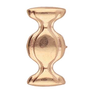 Ginko beads - Connector - Rose Gold - CYM-GNK-013044-RG