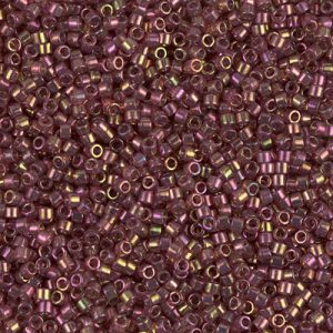 Delica Bead 11/0 - Dark Topaz Rainbow Gold Luster - 103 (CR)