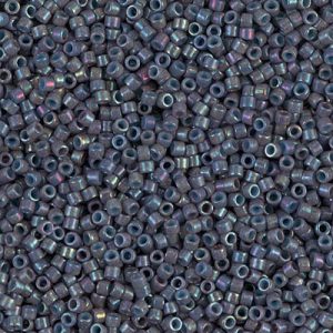 Delica Bead 11/0 - Opal Blue Gray Luster - 132
