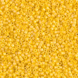 Delica Bead 11/0 - Mat Opal Canary AB - 1592