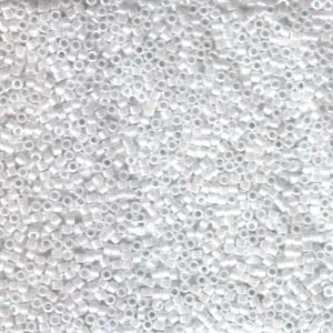 Delica Bead 11/0 - White Pearl Ceylon - 201