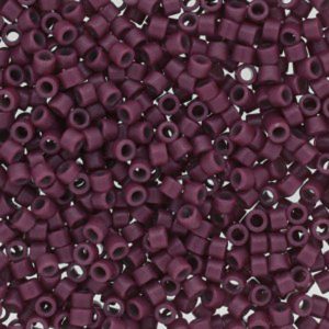Delica Bead 11/0 - Duracoat Opaque Dyed Plum Berry - 2355(cr)