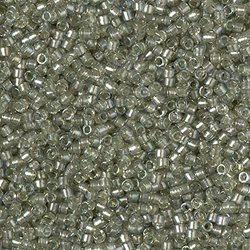Delica Bead 11/0 - FANCY Lined - Silver Streak - 2378