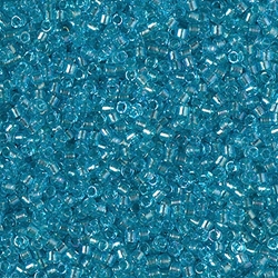 Delica Bead 11/0 - FANCY Lined - Aqua - 2382