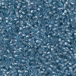 Delica Bead 11/0 - FANCY Lined - Silver Sky - 2383