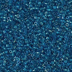Delica Bead 11/0 - FANCY Lined - Teal Blue - 2385