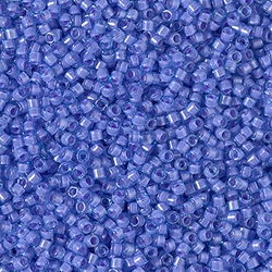 Delica Bead 11/0 - FANCY Lined - Aqua Pink - 2388