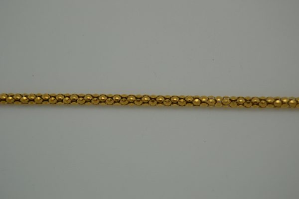 Ketting 3.2mm - Edelstaal - Gold - nr.11