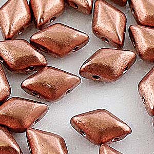 GEMduo beads 8x5mm - Bronze Copper - GD8500030-01780