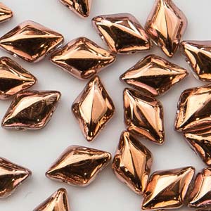 GEMduo beads 8x5mm - Crystal Capri - GD8500030-27101