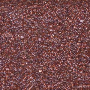 Cube beads 1.8mm - Sparkling Antique Rose Lined Crystal - 2601