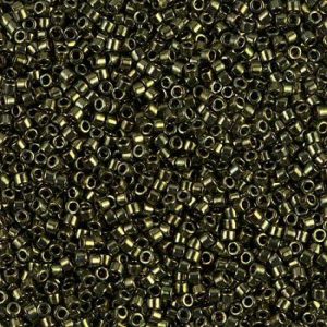 Delica Bead 11/0 - Metallic Olivine - 11