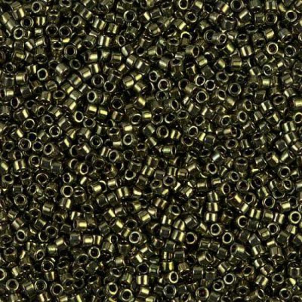 Delica Bead 11/0 - Metallic Olivine - 11