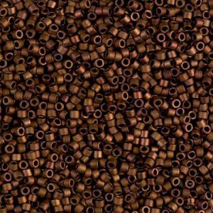 Delica Bead 11/0 - Mat Metallic Bronze Gold Iris - 1051
