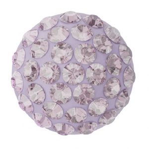 Swarovski Pavé Cabochon 12mm - Light Amethyst