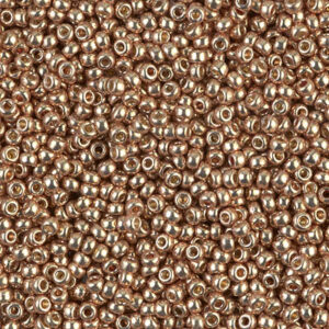 Rocaille 11/0 - Duracoat Galvanized Champagne - 50 gram - 4204