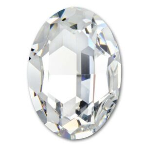 Swarovski Faceted Oval Fancy Stone 4127 - 30x22mm - crystal
