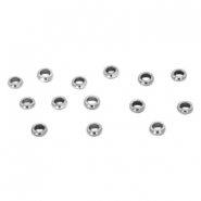 Pletparels 2,5mm - edelstaal silver - 43636
