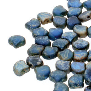 Ginko beads - Sapphire Mat Rembrandt - GNK8730060-83500