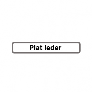 Plat leder