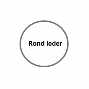 Rond leder