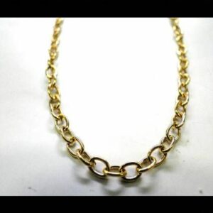 Ketting edelstaal gold - nr 16