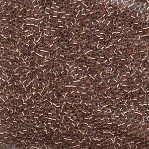 Delica Bead 11/0 - Copper Lined Crystal - 37