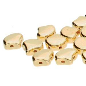 Ginko beads - 24kt Gold Plated - GNK8700030-35000