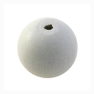 Houten Kraal 30 mm - Wit