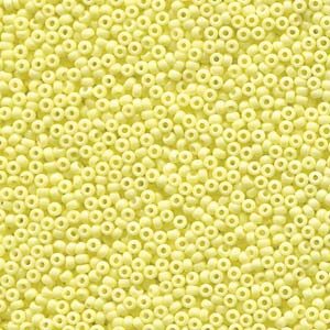 Rocaille 11/0 - Duracoat Opaque Dyed Pale Yellow - 4451