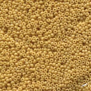 Rocaille 15/0 - Duracoat Opaque Dyed Cream - 4452