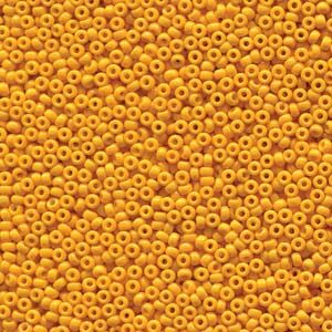 Rocaille 15/0 - Duracoat Opaque Dyed Yellow - 4453