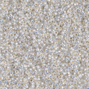 Rocaille 15/0 - Gilt Lined White Opaque - 551