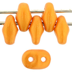 Super Duobead 2.5 x 5mm - Gold Shine  Orange - 364-25-24109