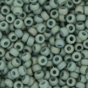 Rocaille 6/0 - Frost Opaque Glaze Rainbow Celadon - 4701