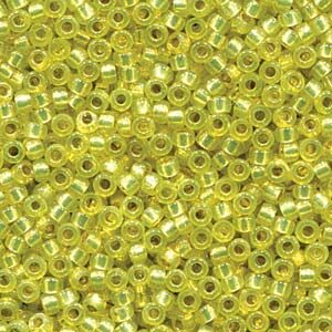 Rocaille 8/0 - Duracoat S/L Dyed Yellow - 4236