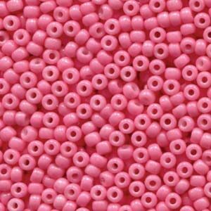 Rocaille 8/0 - Duracoat Opaque Dyed Party Pink - 4467