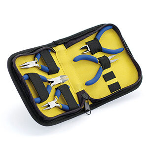 Setje MINI tangen in etui