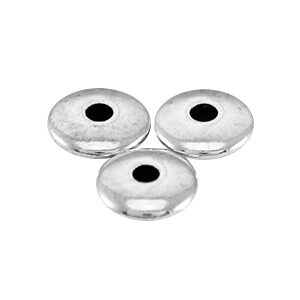 Tussenstukje  disc  - 4x1.5mm - Zilver - 29785