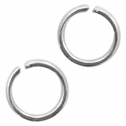 O-ring 5mm - Edelstaal silver - 55454