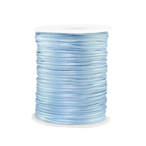 Satijnkoord 1,5mm - blauw