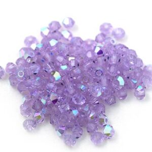 MC Bead Rondell 4mm - Violet AB