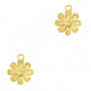 Bedeltje  Bloem - Gold - 73385