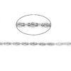 Edelstaal Ketting bloem - 8x4mm - B0101187