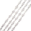 Edelstaal Ketting bloem - 8x4mm - B0101187 - Afbeelding 3