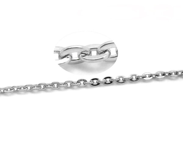 Edelstaal Ketting fijn - 2x1.5mm - B18054