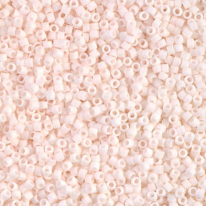 Delica Bead 11/0 - Matte op. Bisque white - 1510