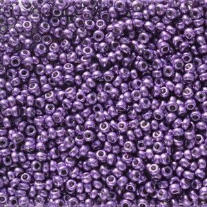 Rocailles 11/0 -  Duracoat Galv. Dark Lilac - 5109