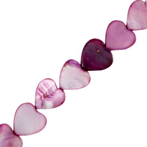 Schelp hartje - Purple - 72755