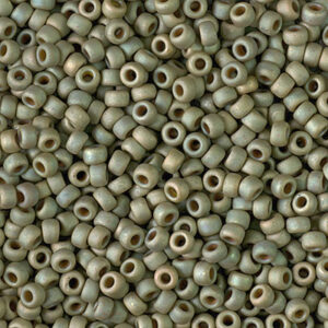 Rocaille 8/0 - Mat opaq. light olive luster - 2033